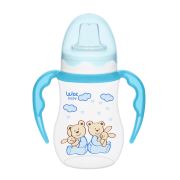 Wee Baby 754 Akıtmaz Kulplu PP Bardak 250ml - Mavi