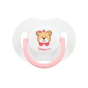 Wee Baby 782 Saplı Kapaklı Emzik No:2 Pembe