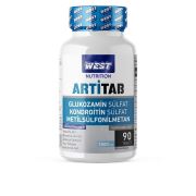 West Nutrition Artitab Glukozamin Sülfat - Kondroitin Sülfat - Msm - Hyaluronik Asit 90 Tablet 1500 Mg