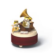 Woodeful Life Melekler Ahşap Müzik Kutusu - 1036211