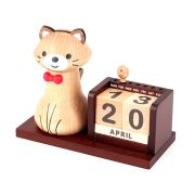 Woodeful Life Takvim, Kedicik Ahşap Seti - 1289201