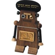 Woodeful Life Robot (Kahve) Ahşap Seti - 1013402