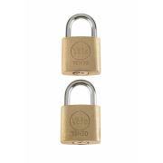 Yale Essential 20 mm Pirinç Asma Kilit 2’li Set Y110B/20/111/2