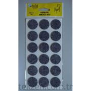Yeni Özel Koruyucu Keçe Gri 35 mm (18 Adet) - 826