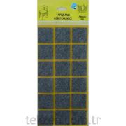 Yeni Özel Koruyucu Keçe Gri 35 x 35 mm (18 Adet) - 827