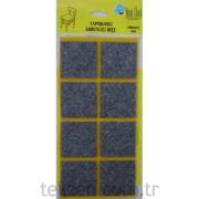 Yeni Özel Koruyucu Keçe Gri 50 x 50 mm (8 Adet) - 829
