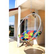 Zarenn Miami Pleksiglas Salıncak Tavan Asma- Bubble Chair Şeffaf(Transparan)