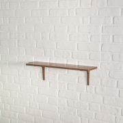 Zen Home Tekli Duvar Rafı 20x70 cm Ceviz