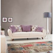 Zen Home Serap Yataklı Kanepe - Krem