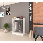 Zen Home Pratik Elbise Dolabı - Beyaz RMTY0000107