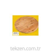 Zen Home Bambu Yuvarlak Kesme Tahtası -TFBC-24B