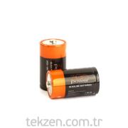 Zen Büyük Pil 2li Alkalin Zen-lr20-2b