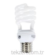 Zenlite Enerji Tasarruflu Spiral Ampul 20W T3 Beyaz E27
