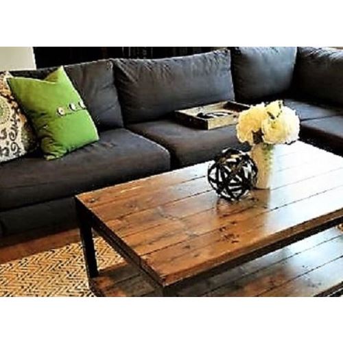 222 Concept Masif Ağaç Meşe Rengi 100x60 cm Orta Sehpa