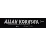 Transformacion ALLAH KORUSUN Aliminyum Sticker