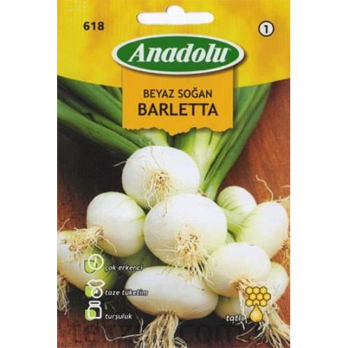 Anadolu -618 Beyaz Soğan Sebze Tohumu Barlette Seri-1