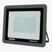 Apliqa 200W Projektör Ledli 3000K(Gün Işığı - Sıcak Beyaz) Ip65