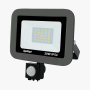 Apliqa 30W Sensörlü Projektör 3000K(Gün Işığı - Sıcak Beyaz) Ip65
