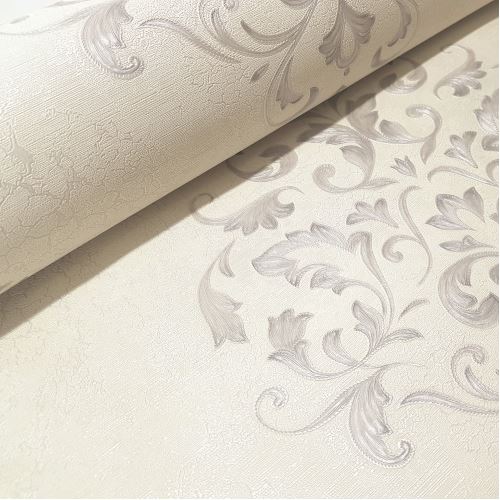 Armada Decowall Beyaz/Silver Damask Duvar Kağıdı 10,5 m² Tekzen Armada Decowall Beyaz/Silver Damask Duvar Kağıdı 10,5 m² Tekzen
