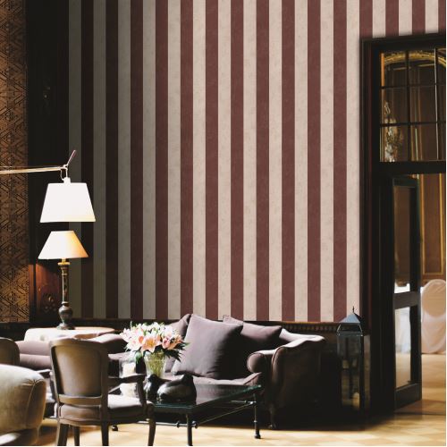 Armada Decowall Bordo Şeritli Duvar Kağıdı 10,5 m² Tekzen Armada Decowall Bordo Şeritli Duvar Kağıdı 10,5 m² Tekzen