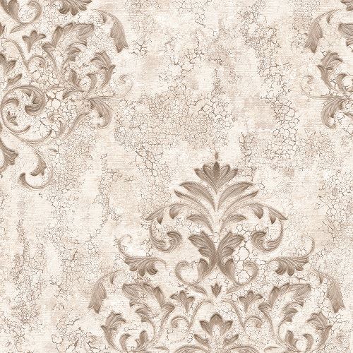 Armada Decowall Krem Damask Duvar Kağıdı 16,5 m² Tekzen