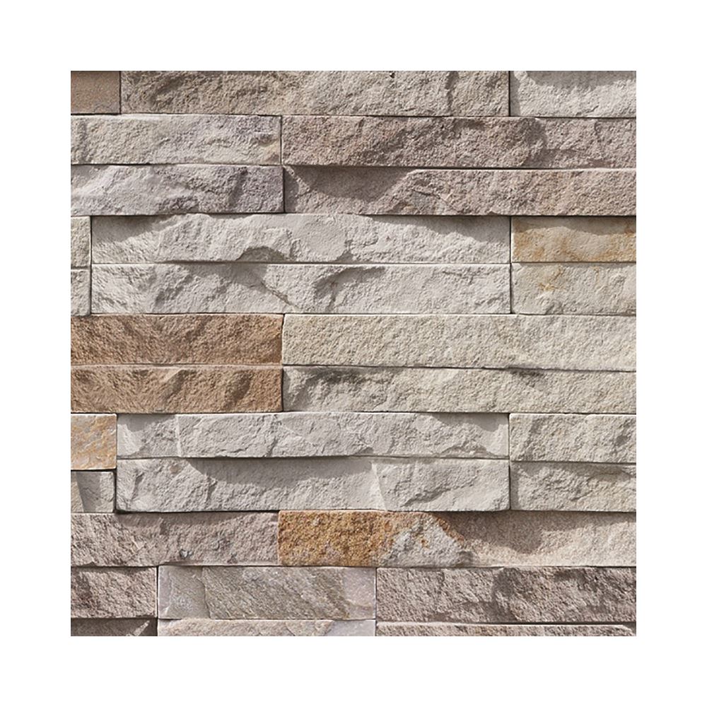 Armada Decowall Koyu Gri Taş Desen Duvar Kağıdı 16,5 m² Tekzen