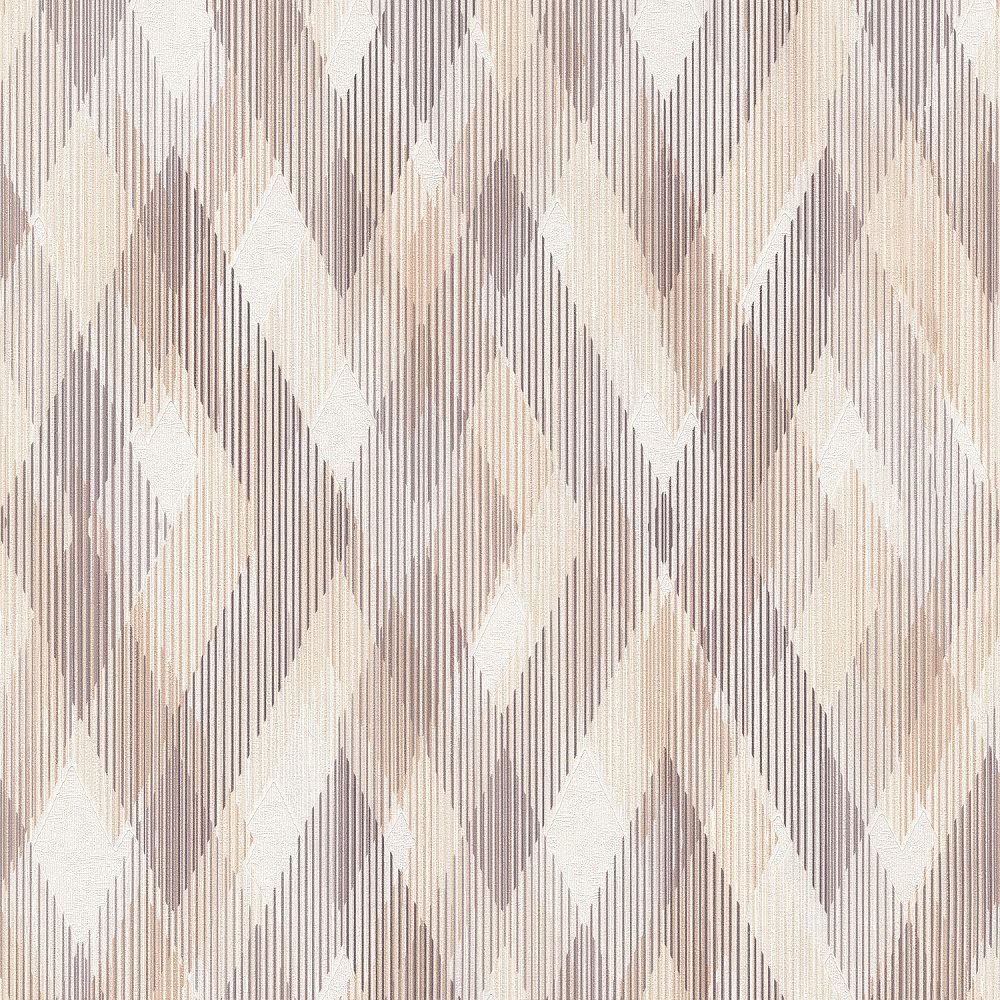 Armada Decowall Beyaz Dokulu Geometrik Desenli Duvar Kağıdı 16,5 m²