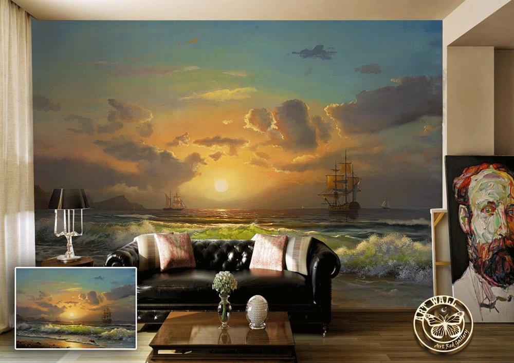 ArtWall Yapışkanlı Ünlü Ressamlar Resimli Duvar Kağıdı 160x100 cm Tekzen ArtWall Yapışkanlı Ünlü Ressamlar Resimli Duvar Kağıdı 160x100 cm Tekzen
