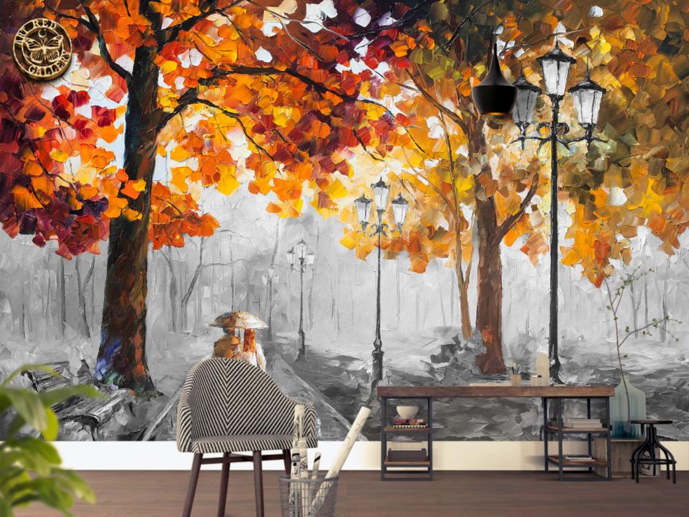 2019 ArtWall Yapışkanlı Ünlü Ressamlar Resimli Duvar Kağıdı 160x100 cm