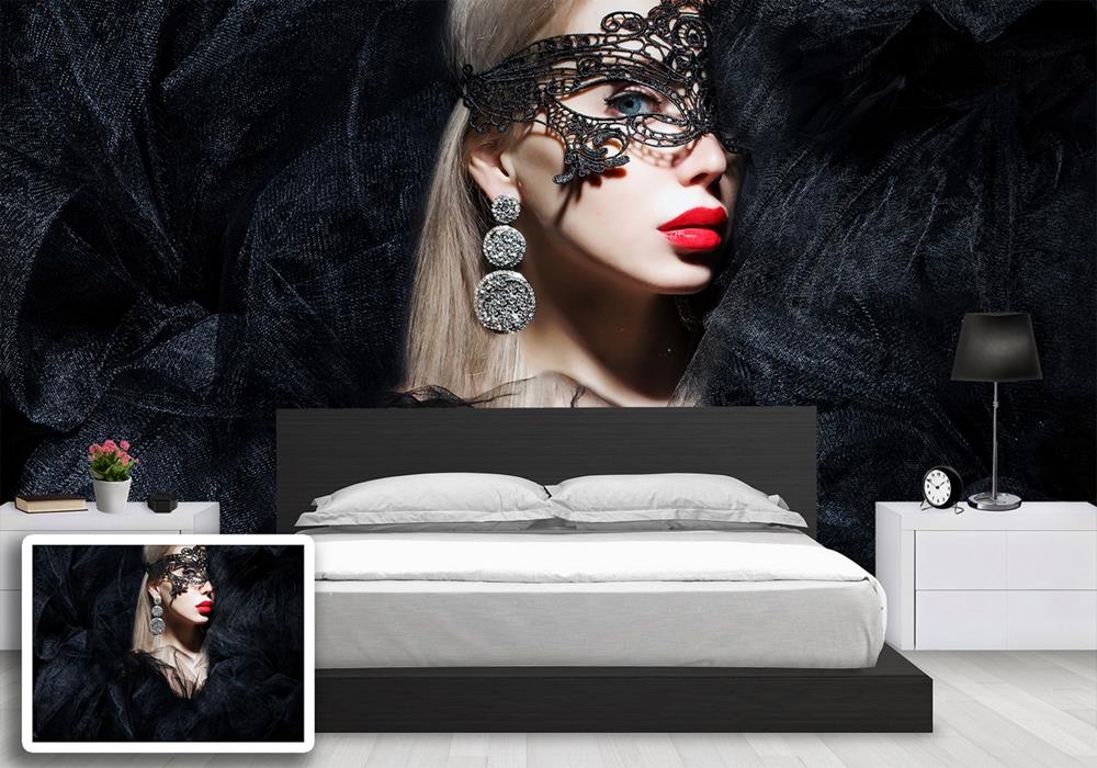 ArtWall Yapışkanlı Aşk Resimli Duvar Kağıdı 180x120 cm Tekzen