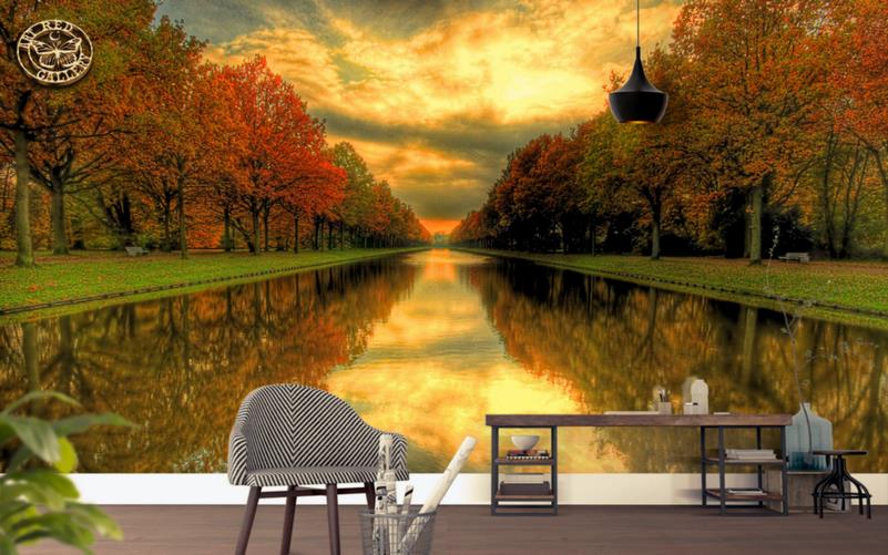 2019 ArtWall Yapışkanlı Manzara Resimli Duvar Kağıdı 160x100 cm Tekzen