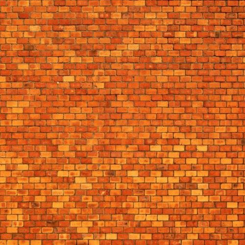 2019 Art Wall Turuncu Küçük Doğal Kiremit Duvar Kağıdı 140x100 cm Tekzen