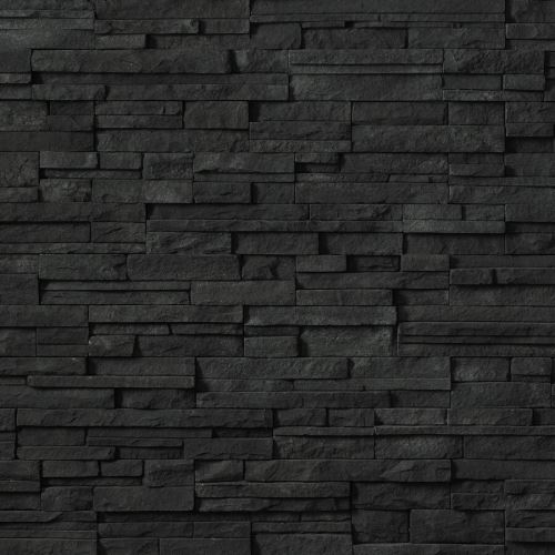 2019 Art Wall Siyah Simetrik Dikdörtgen Doğal Taş Duvar Kağıdı 140x100