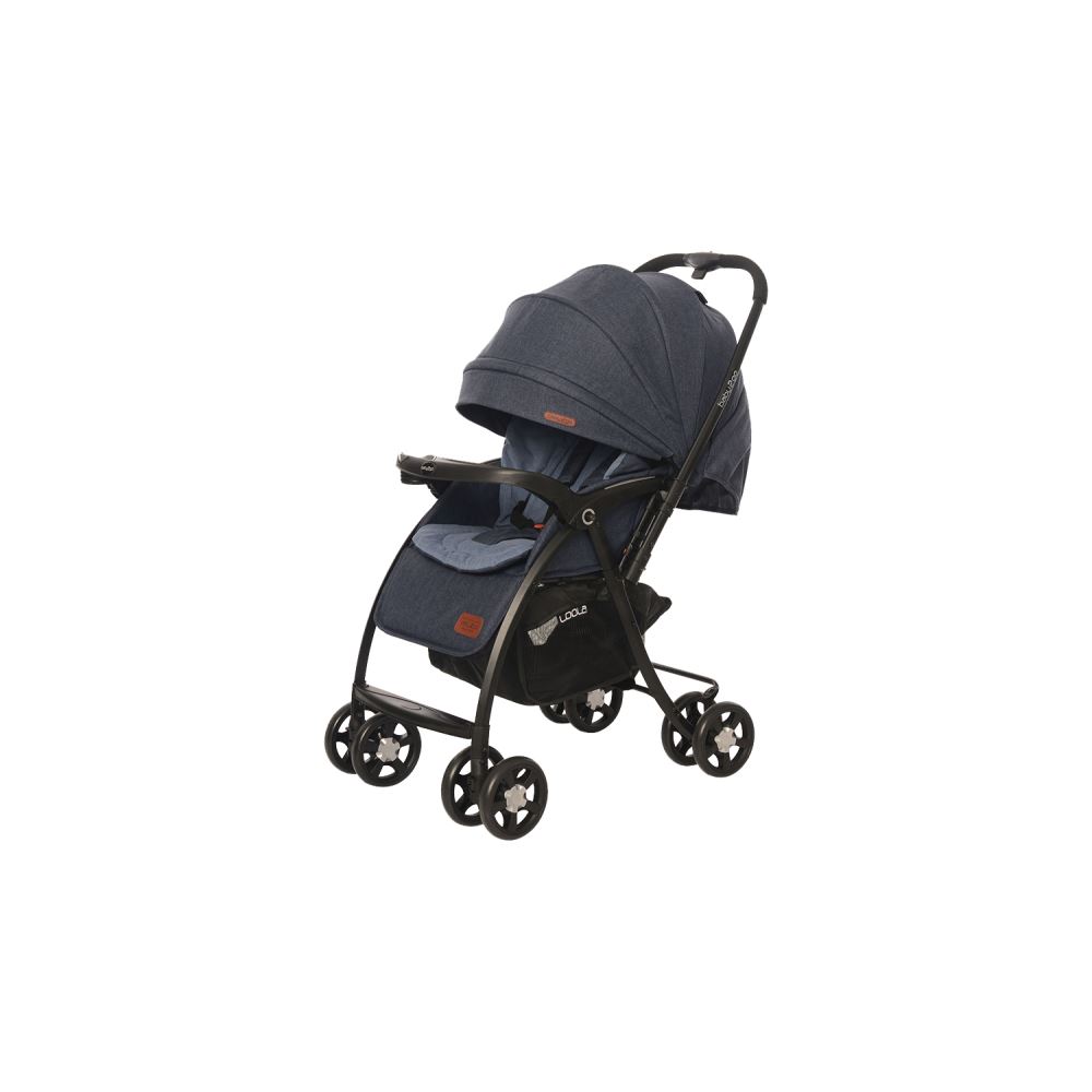 Baby2Go 8021 Loola Çift Yönlü Bebek Arabası Gri Tekzen