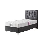 Belletto Tek Kisilik Vogue Lux Mavi Kumas Baza Ve Baslik 90x190 Cm Tekzen