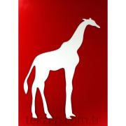 Bosphorus Giraffe Aynalı Duvar Süsü Sticker