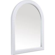 Çelik Ayna 167 Mini Tek Kubbeli Beyaz Ayna