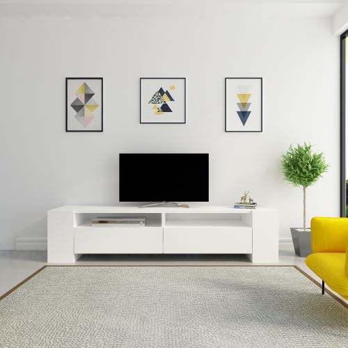 Decorotika Sosruko Beyaz Tv Ünitesi Bb201 Tekzen