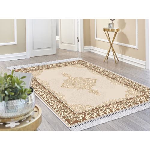 Dekoreko Ipek Hali Dijital Sacakli 1890 Desen 1 80x120 Cm Tekzen