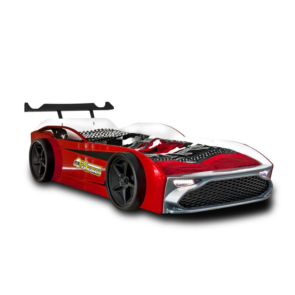 Dekorsanal GT1 Arabalı Yatak Kırmızı Tekzen