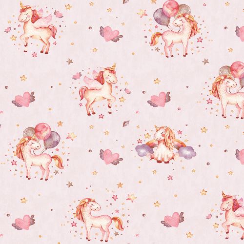 2020 Duka Duvar Kağıdı Kids Collection Pony DK.151112 16,2 m2 Tekzen