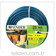 Flow Örgülü Hortum 1/2'' 25 metre Yeşil Renk