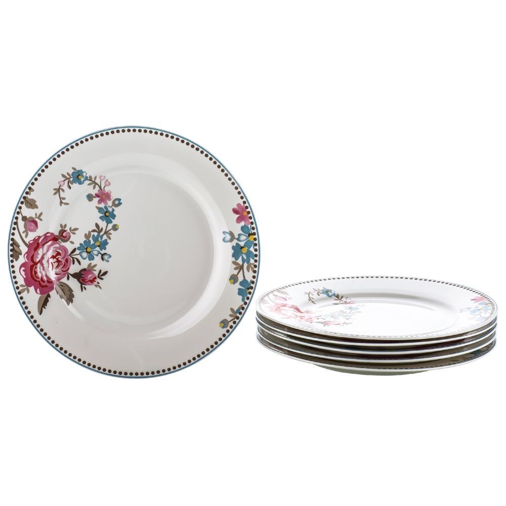 GoldMaster 6lı Amelie Pasta Tabağı Tekzen