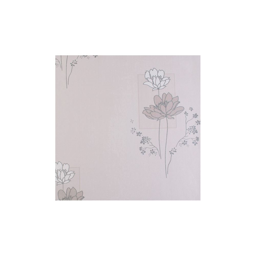 Halley Emboss Gül Duvar Kağıdı 5 m² 586 Tekzen