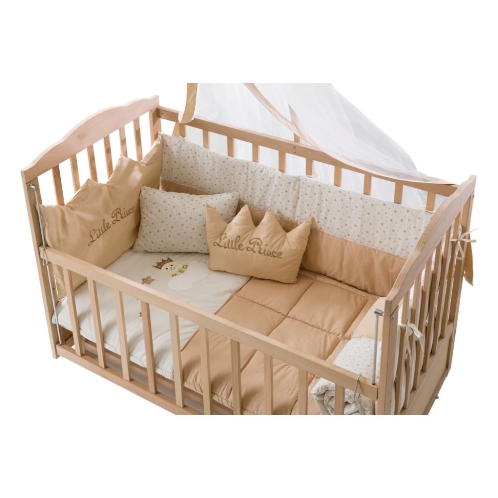 Heyner Ahşap 60x120 Organik Anne Yanı Beşik 3 Kademeli