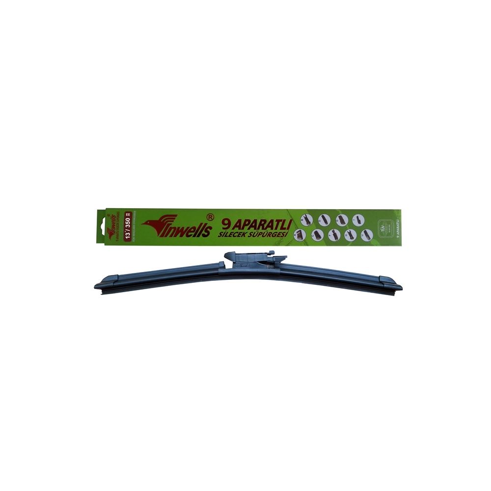9 Aparatlı Silecek Universal 350 mm INW018030 Tekzen