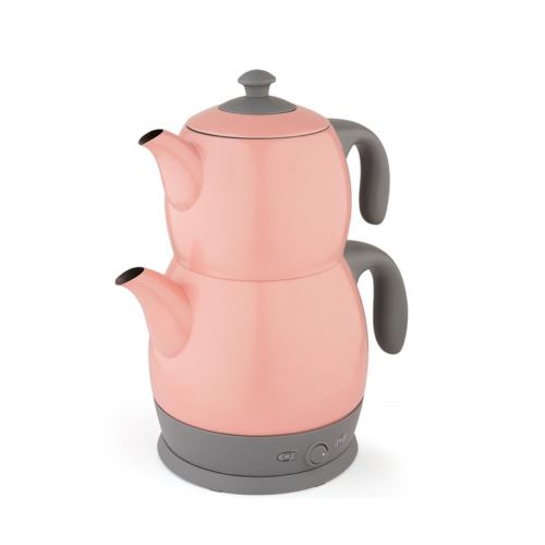 King P315 MP Lea Çay Makinesi Pembe Tekzen
