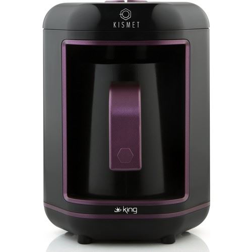 King K605 Kısmet Kahve Makinesi Mor Tekzen