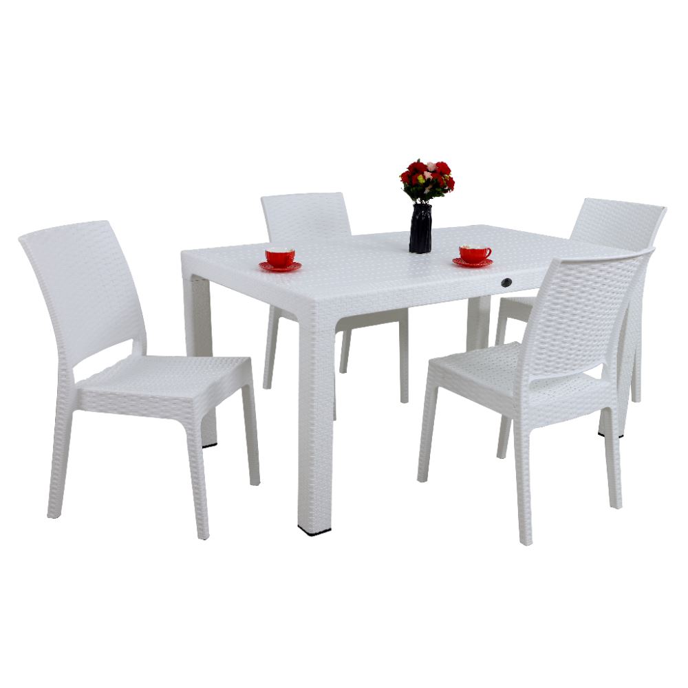 Mandella Elit 4 Kişilik Elit Sandalye Masa Takımı 90x150