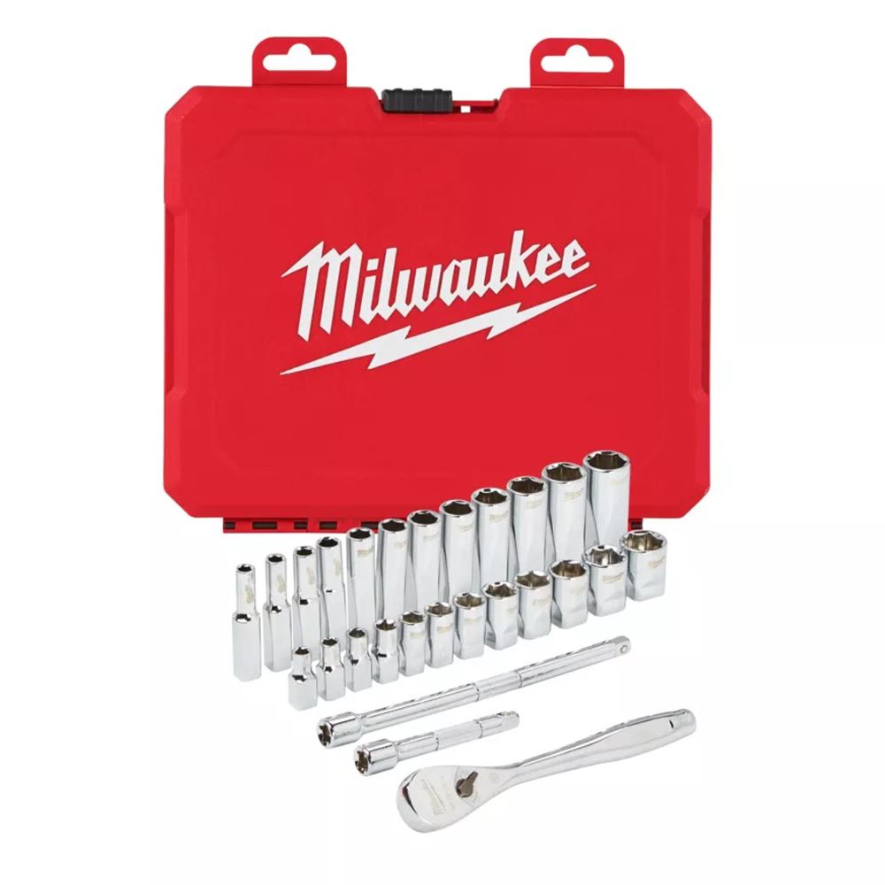 Milwaukee T4932464943 Ağır Hizmet Tipi Cırcır Lokma Takımı